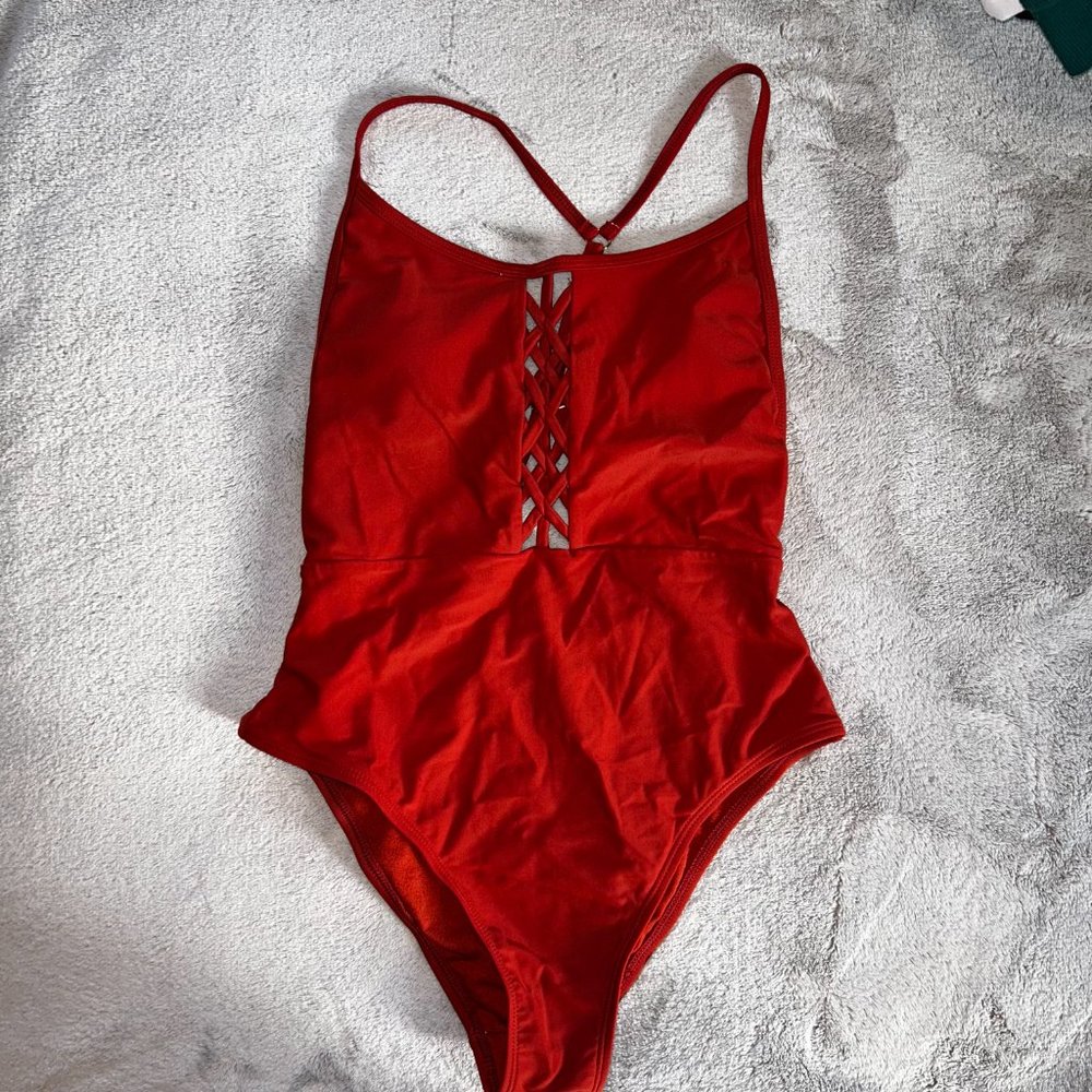 Xhilaration one-piece bathing suit